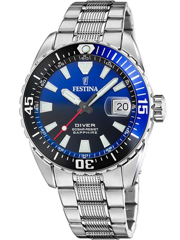 Festina F20669/5 Divers Watch 42mm 20ATM