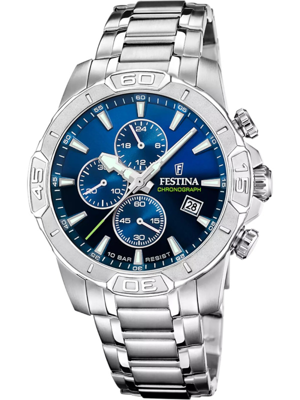 Festina F20704/4 Timeless Chronograph 45mm 10ATM