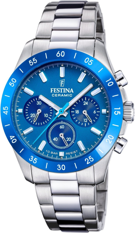 Festina F20693/4 Chronograph Ceramic 39mm 10ATM