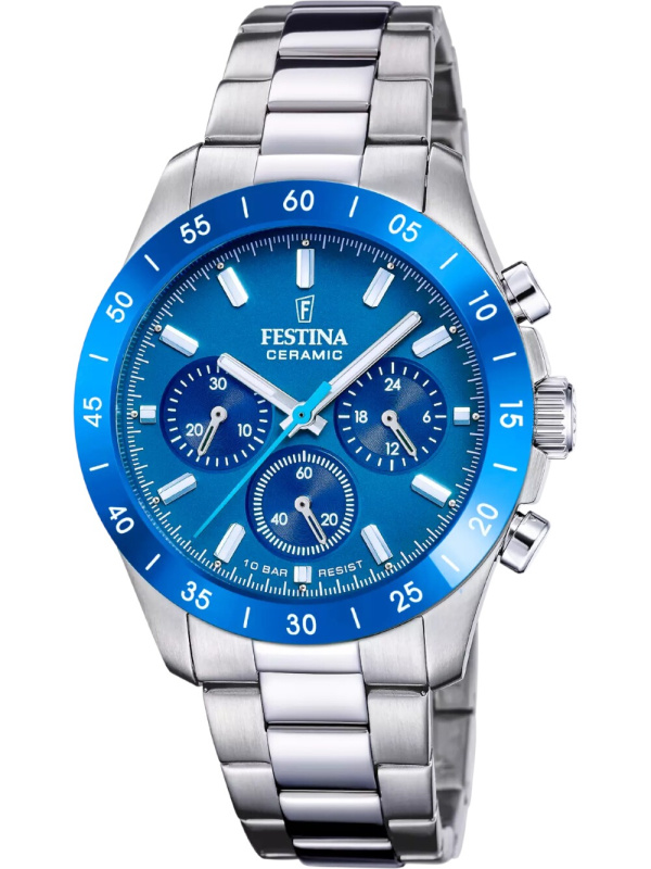 Festina F20693/4 Chronograph Ceramic 39mm 10ATM