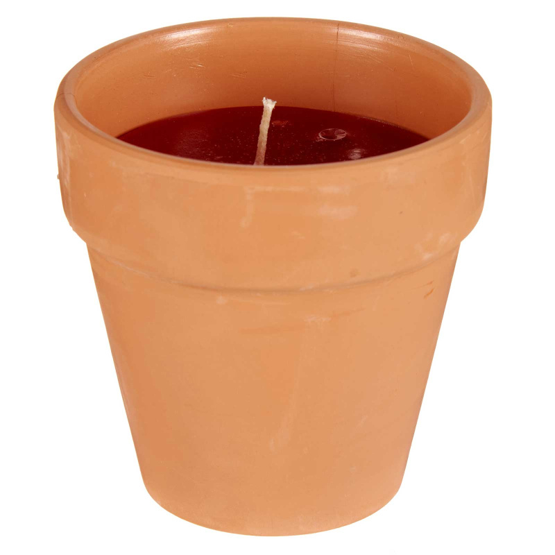 IBERGARDEN Vonná svíčka, muškát, proti hmyzu, Ø 8 cm hnědá