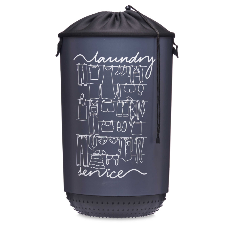 Kipit Uzavíratelný koš na prádlo CLOTHES LINE, 40 l vícebarevná