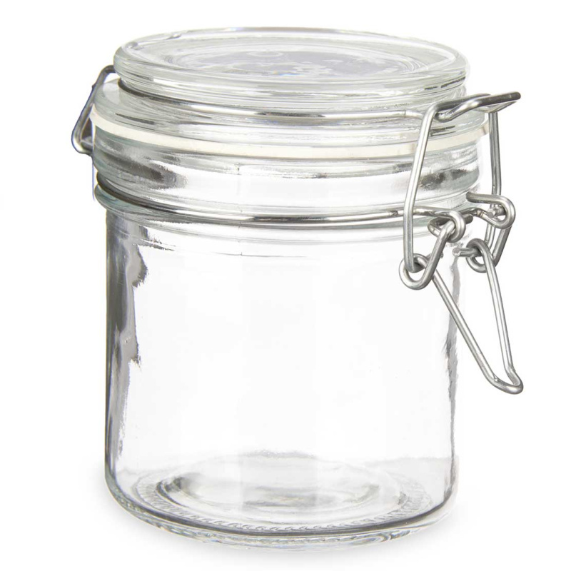 Vivalto Dóza se zaklapávacím víčkem, 250 ml transparentní