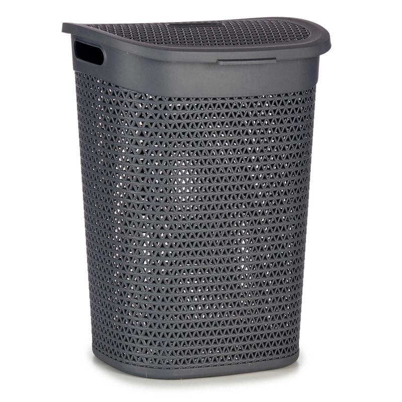 Kipit Koš na prádlo BREEZE LINE, 60 l, antracitový antracitová