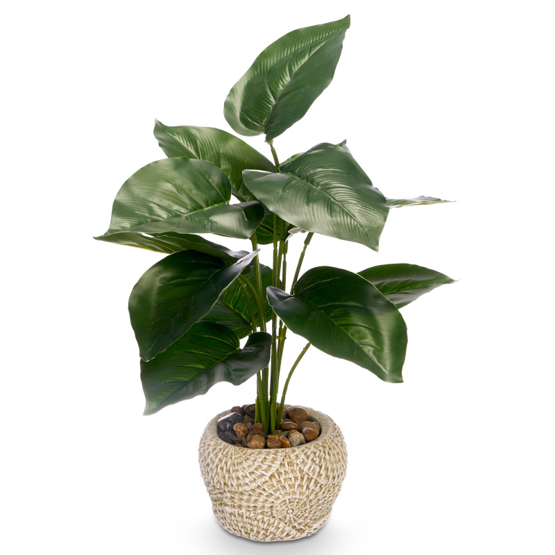 IBERGARDEN Umělá rostlina PHILODENDRON, 40 cm vícebarevná