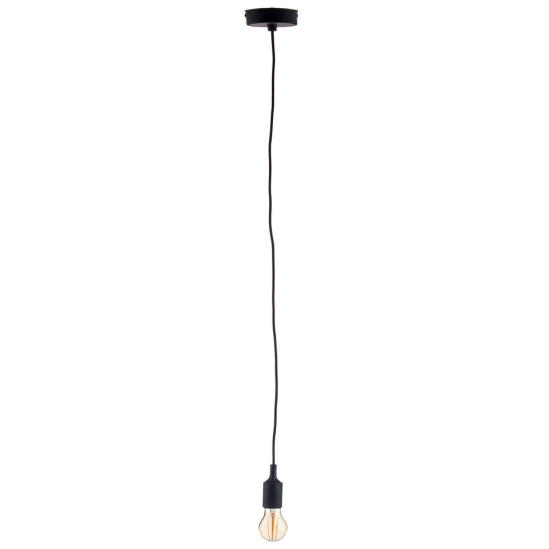 Giftdecor Závěs pro svítidlo, 100 cm černá