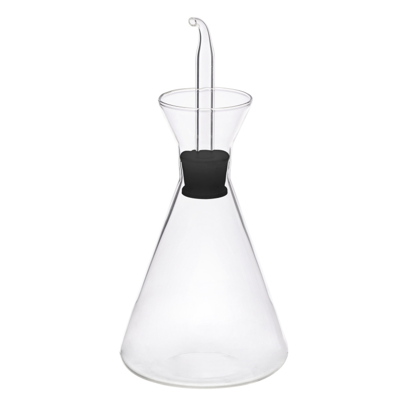 Vivalto Minimalistická láhev na olej AIRO, 500 ml transparentní