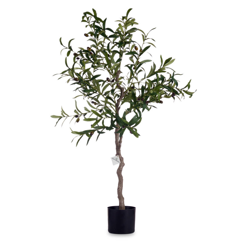 IBERGARDEN Umělý Olivovník v květináči, 150 cm zelená