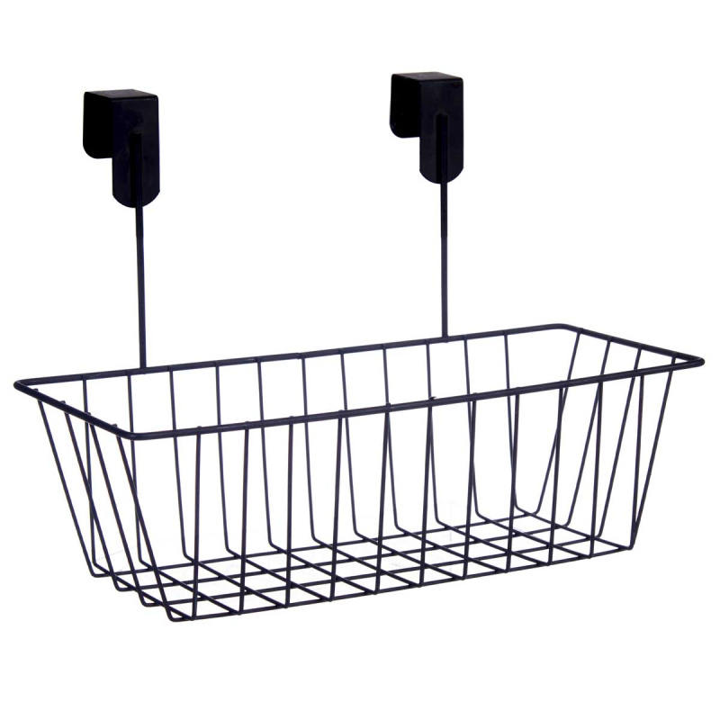 Kinvara Kovový držák, montáž bez vrtání černá