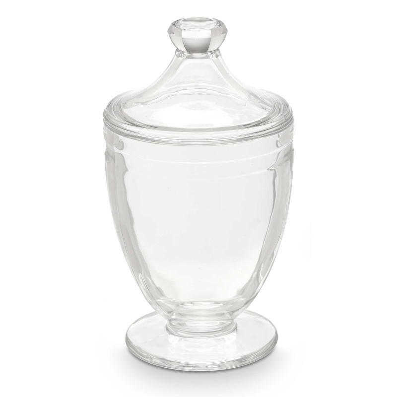 Vivalto Skleněná bonboniéra na sladkosti VIVO, 950 ml transparentní
