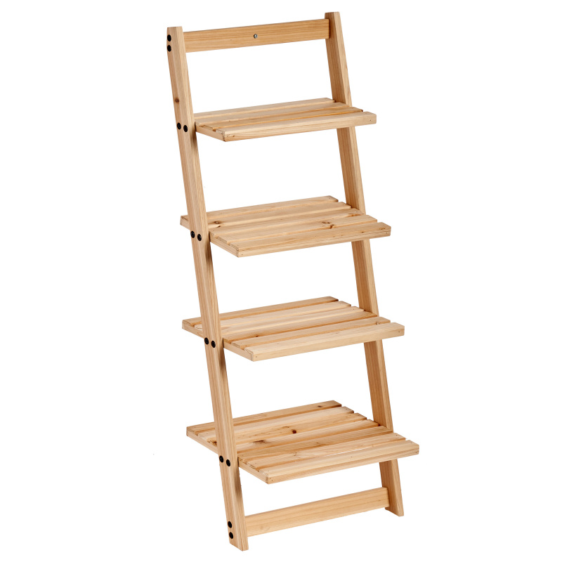 Kipit Bambusový koupelnový regál NATURAL, 98 x 41,5 cm béžová