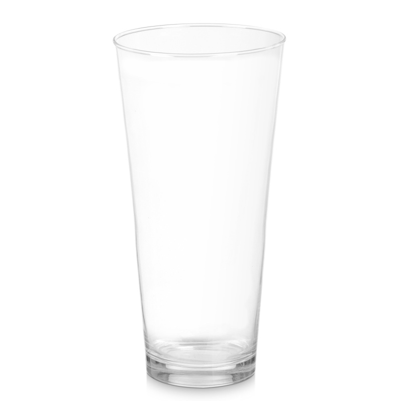 Giftdecor Skleněná váza karafa VILO, 30 cm transparentní