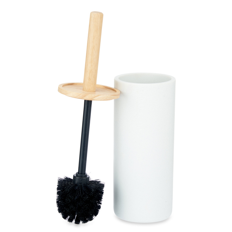 Berilo WC kartáč FRESHY, Ø 10,2 cm, bílý bílá
