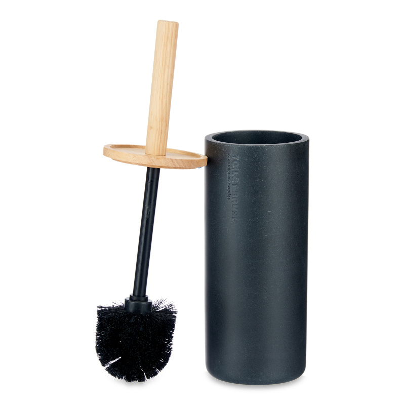 Berilo WC kartáč FRESHY, Ø 10,2 cm, černý černá