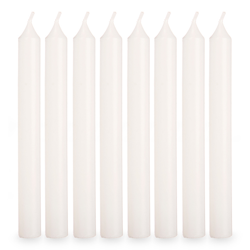 ACORDE Kónické svíčky CELESTIA, 20 cm, bílé bílá
