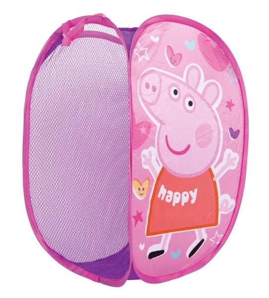 Textilní úložný koš na hračky Peppa Pig