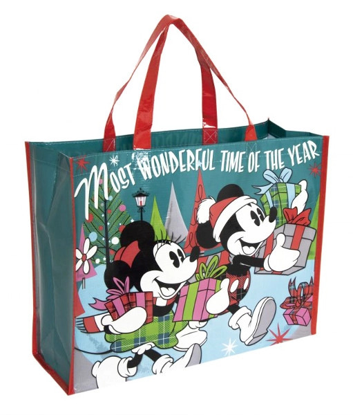 Vánoční nákupní taška Minnie Mouse