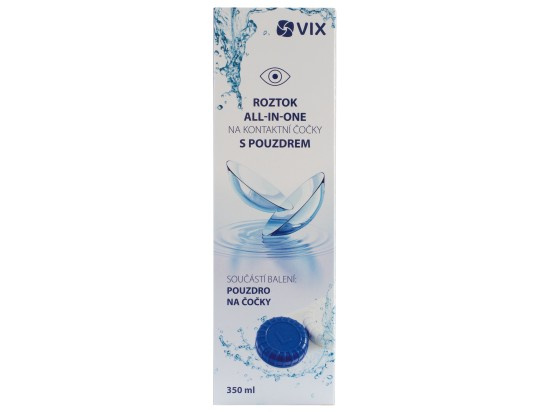 VIX roztok na čočky s pouzdrem 350 ml