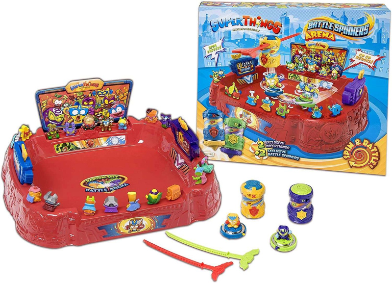 SuperThings Battle Spinners Arena – herní aréna s figurkami a spinnery