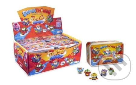 Superthings Sada figurek Extreme Riders v plechovce