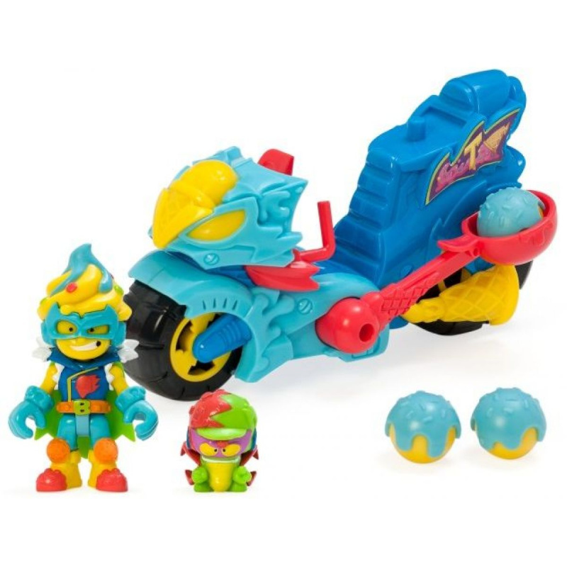 Magic Box Sada SuperThings Turbo Ice Jumpbike s katapultem