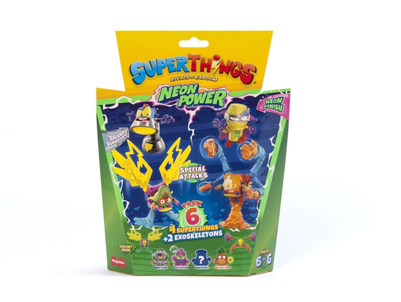 Alltoys SuperThings NeonPower - 6 ks Exoskeleton