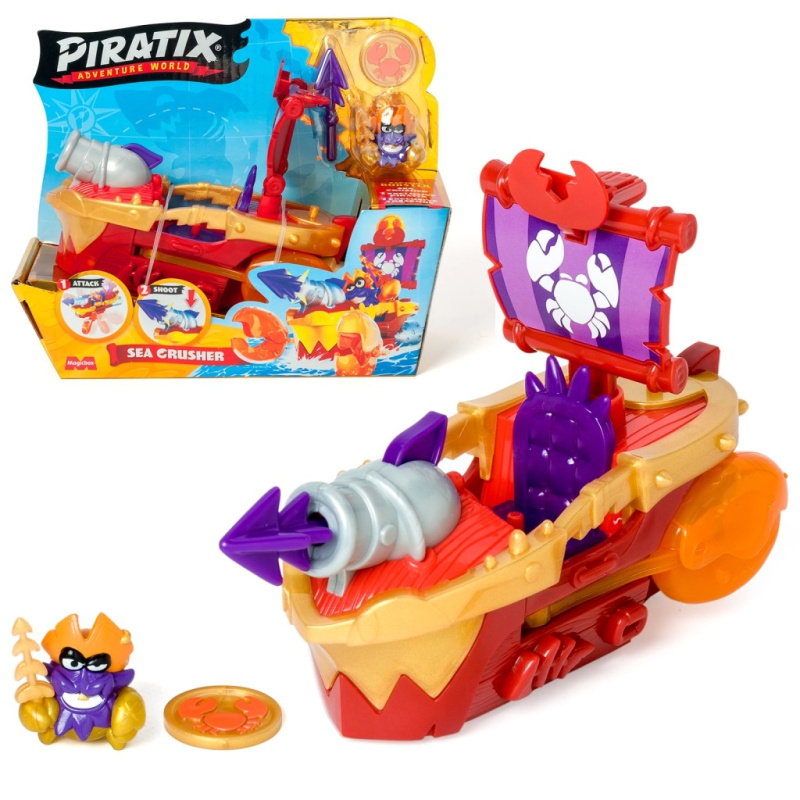 Pirátská loď Sea Crusher Piratix Adventure World