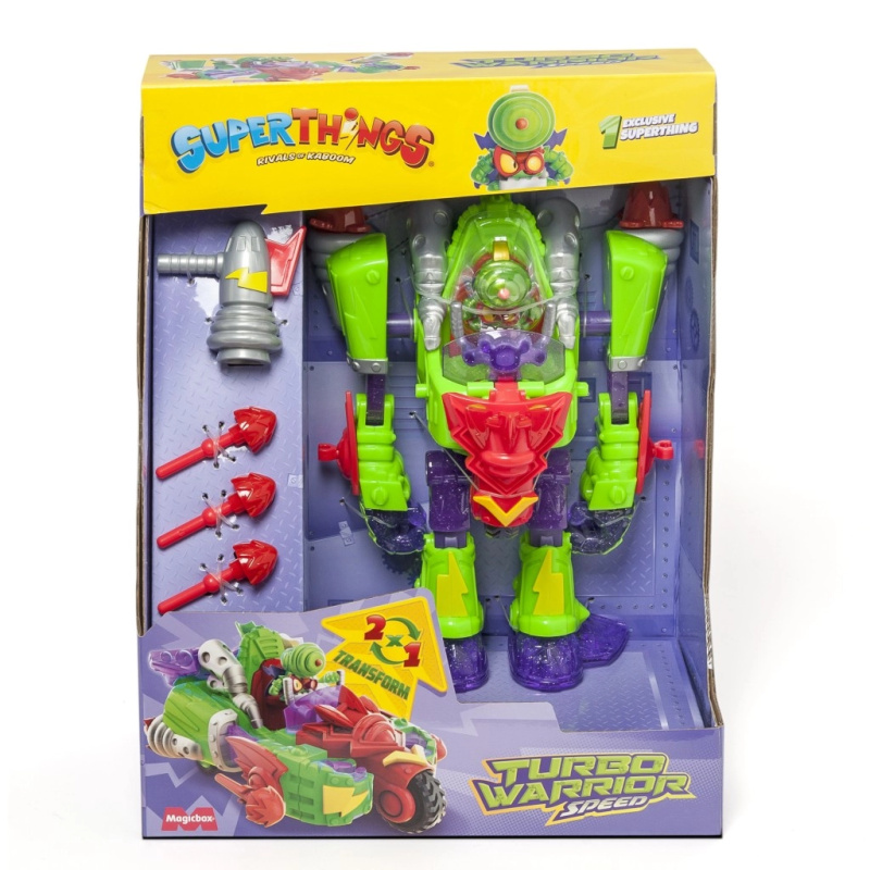 SuperThings - Herní sada Turbo Warrior Speed