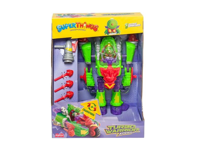 SuperThings - Herní sada Turbo Warrior Speed