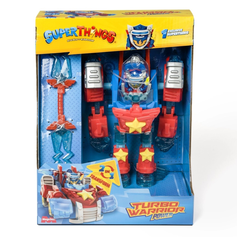 SuperThings Herní sada Turbo Warrior Power