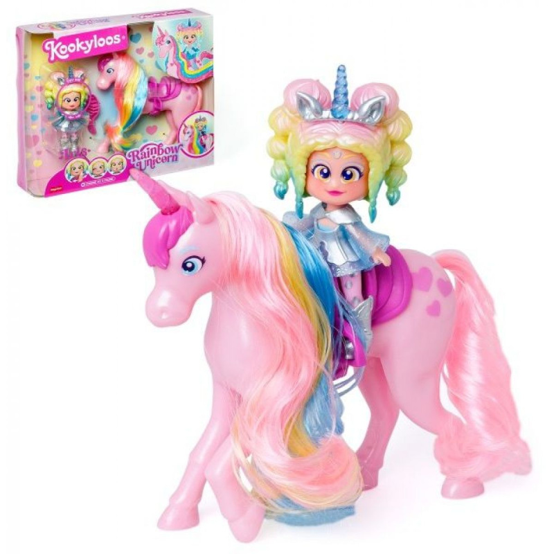 Panenka KookyLoos Rainbow Unicorn