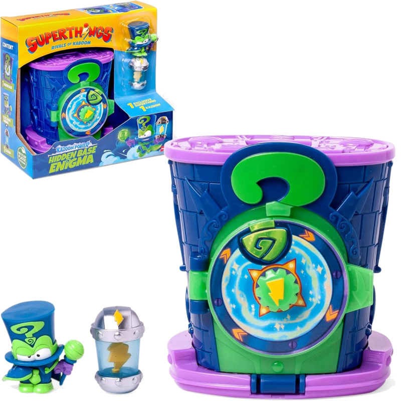 SuperThings Tajná základna Enigmy – Hidden Base