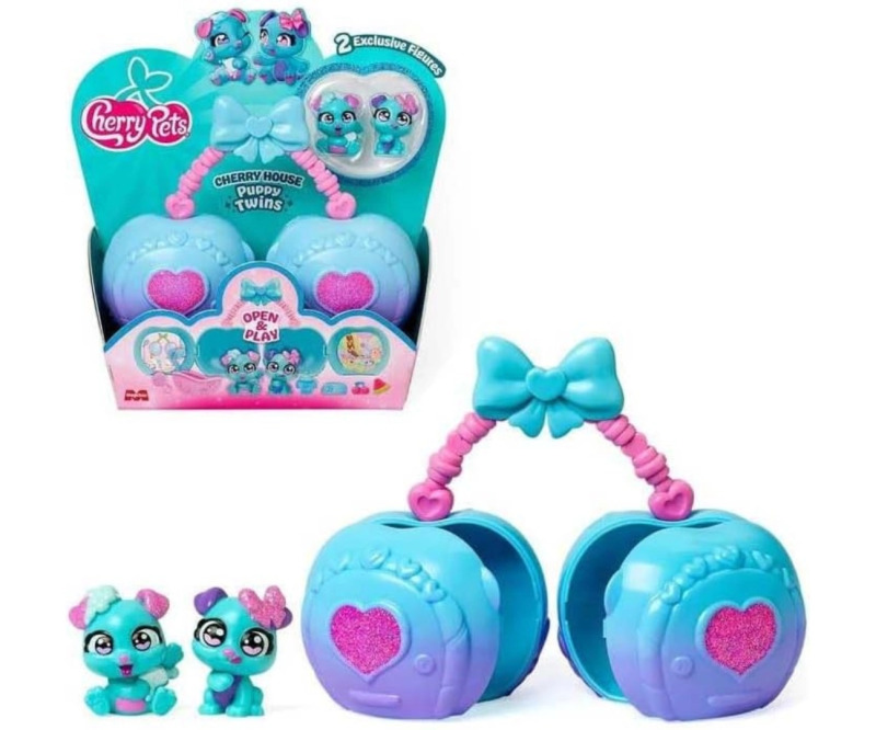 Magic Box Cherry Pets domeček Puppy Twins