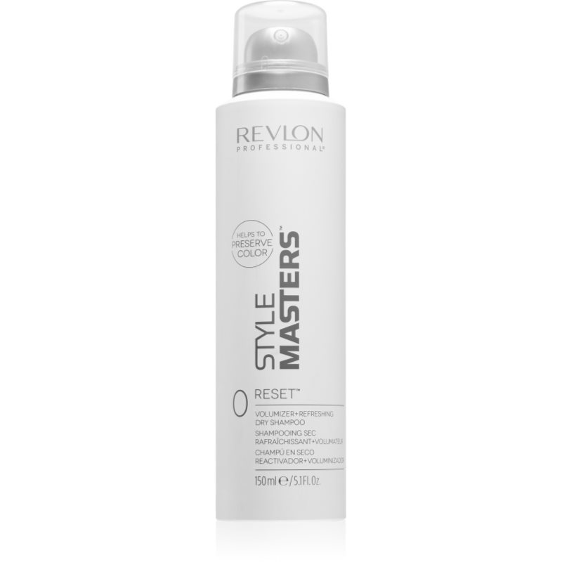 Revlon Professional Style Masters Reset suchý šampon pro absorpci přebytečného mazu a pro osvěžení vlasů 150 ml