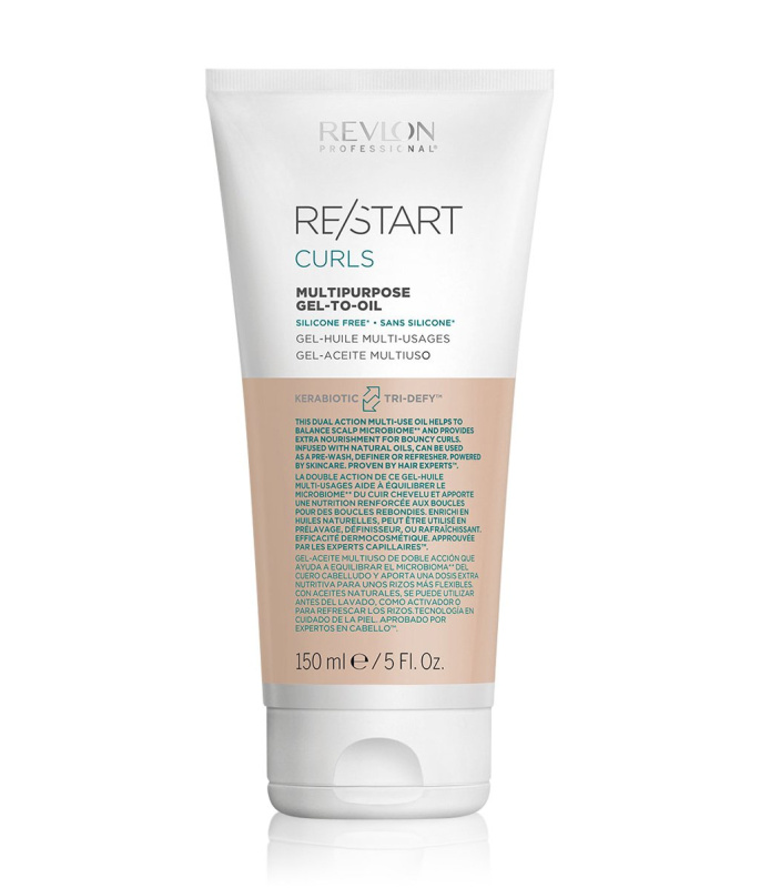 Revlon Professional Re/Start Curls hydratační gelový olej na vlny pro definici a tvar 150 ml