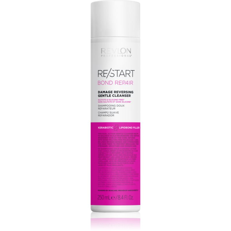 Revlon Professional Re/Start BOND REPAIR Damage Reversing Gentle Cleanser obnovující šampon pro poškozené vlasy 250 ml