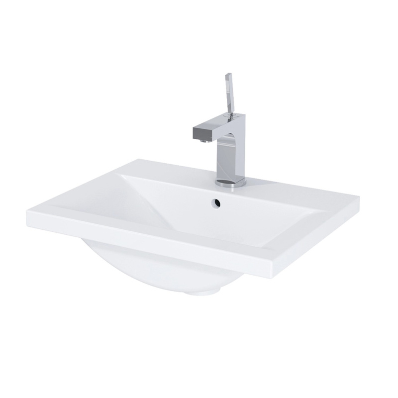 Roca Keramické umyvadlo Cheese, 50 cm