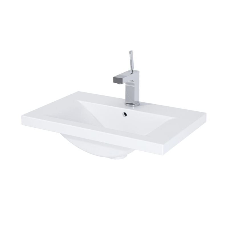 Roca Keramické umyvadlo Cheese, 60 cm