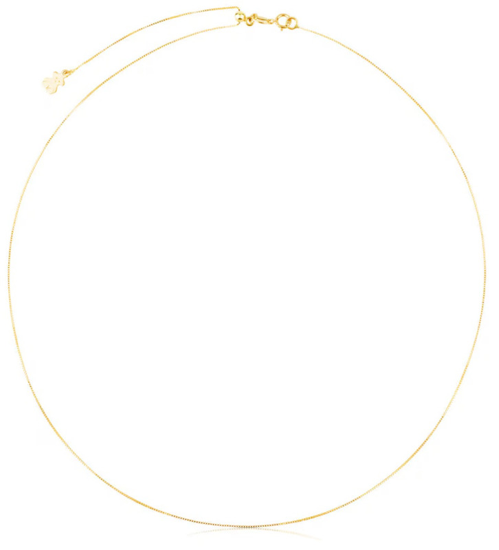 Tous Jemný zlatý řetízek Kostka/Venezia Chain 114002390