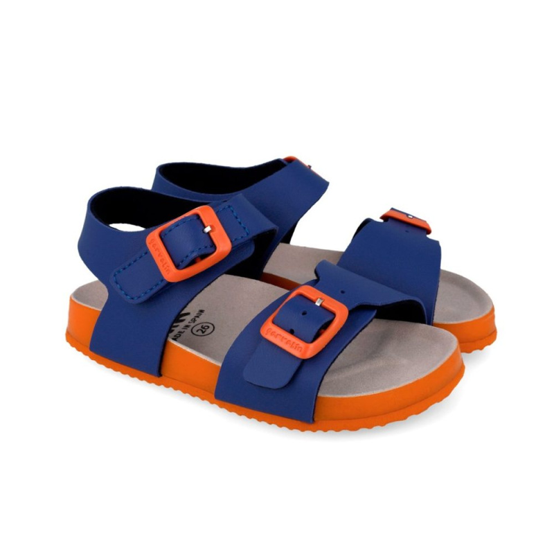 Dětské sandály BIO BASICO AZUL MARINO Biomecanics 262472-A089 - 33