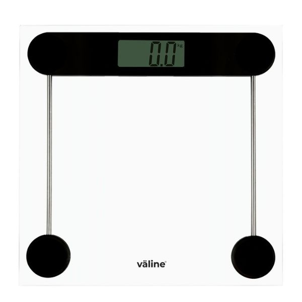 Digitální osobní váha Väline Akale, max 180kg, na 1 baterii CR2032, tvrzené sklo