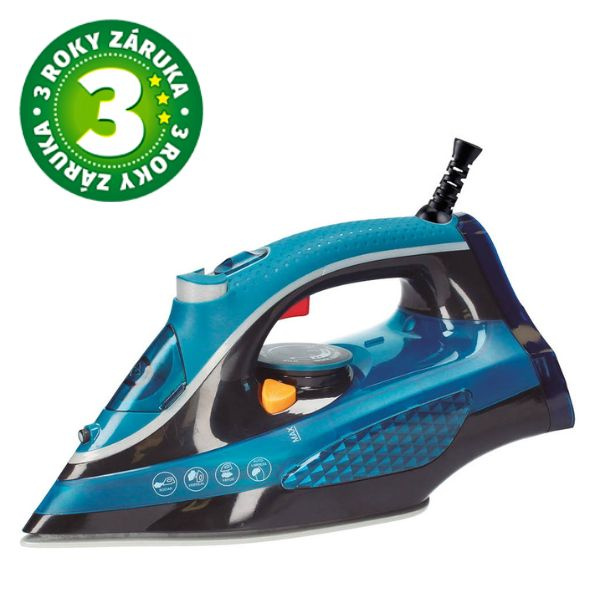 Napařovací žehlička Väline Dampf 2600W, anti drip, anti calc, samočištění, 3 roky záruka
