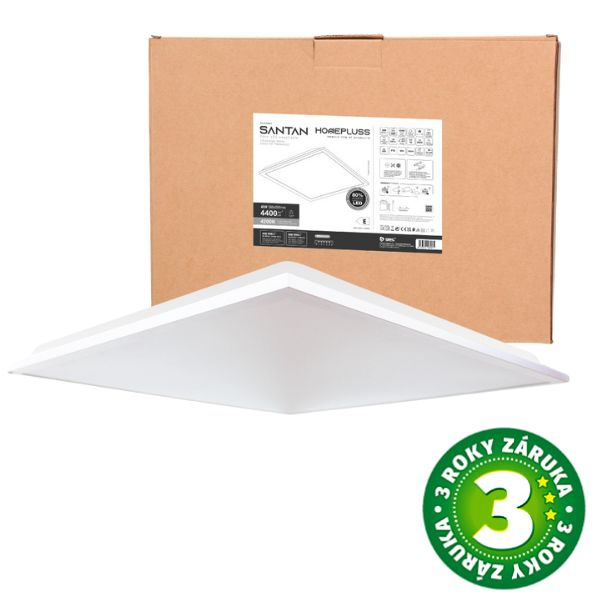 Podhledový LED panel 595x595mm, backlit, 36W 4000lm denní barva světla, 3 roky