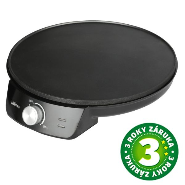 Elektrický palačinkovač Väline Elomba, 1200W, 30cm, regulace teploty, 3 roky záruka