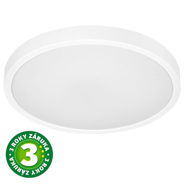 Prémiové LED stropní svítidlo Andra 41cm 36W 2800lm CCT, bílé, dálkové ovl., 3 roky