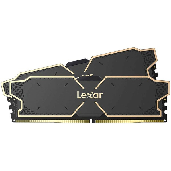 Lexar THOR OC 32GB (2x16GB) DDR5 6000MHz CL38 černá AMD EXPO (LD5U16G60C38LG-RGD) Černá