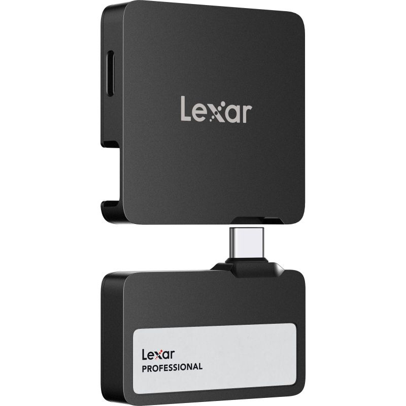 LEXAR Professional Go SL400S SSD, USB3.2 Gen2 up to R1050/W1000 with Hub, 1TB