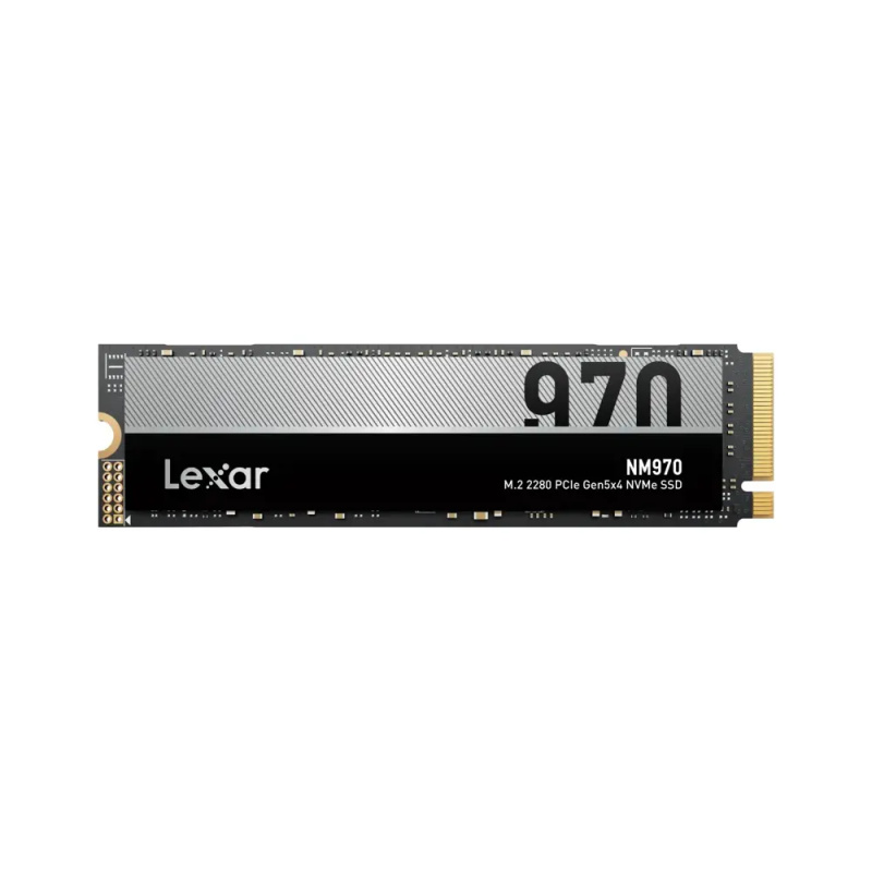 Lexar NM970/512GB/SSD/M.2 NVMe/Černá/5R