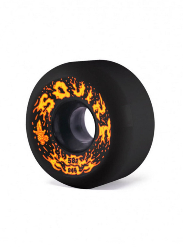 Cruzade kolečka Squirt 58 mm | Černá | Velikost skate 58 mm