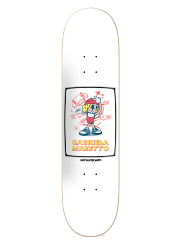 Jart skateboardová deska Gabi Doll Mazetto 8,125" | Černá | Velikost skate 8,125"